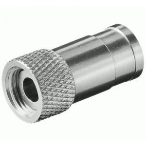 OPRUIMING OEM Push On F connector voor 7,0 tot 8,2 mm Coax kabel, geschikt voor koka-799 en Belden kabel