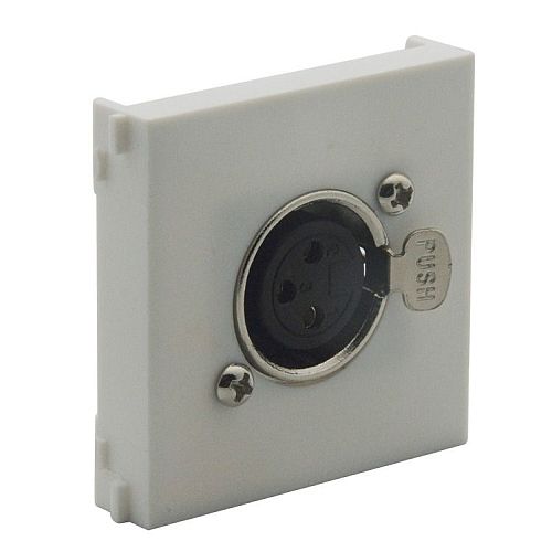 xlr_fem_mod.jpg XLR F insteek module, voor modulair wandcontactdoos systeem